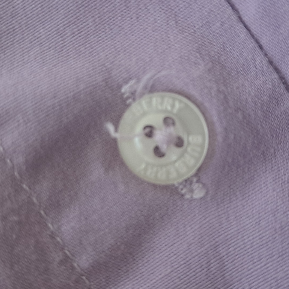 Burberry Button-Down Shirt with Signature Trim Size S 🔥🔥 - Picture 12 of 14